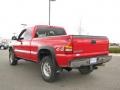2002 Fire Red GMC Sierra 2500HD SLE Extended Cab 4x4  photo #6