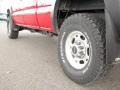 2002 Fire Red GMC Sierra 2500HD SLE Extended Cab 4x4  photo #7