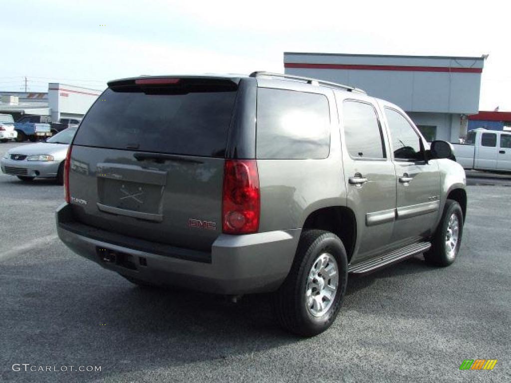 2007 Yukon SLE - Steel Gray Metallic / Ebony Black photo #5