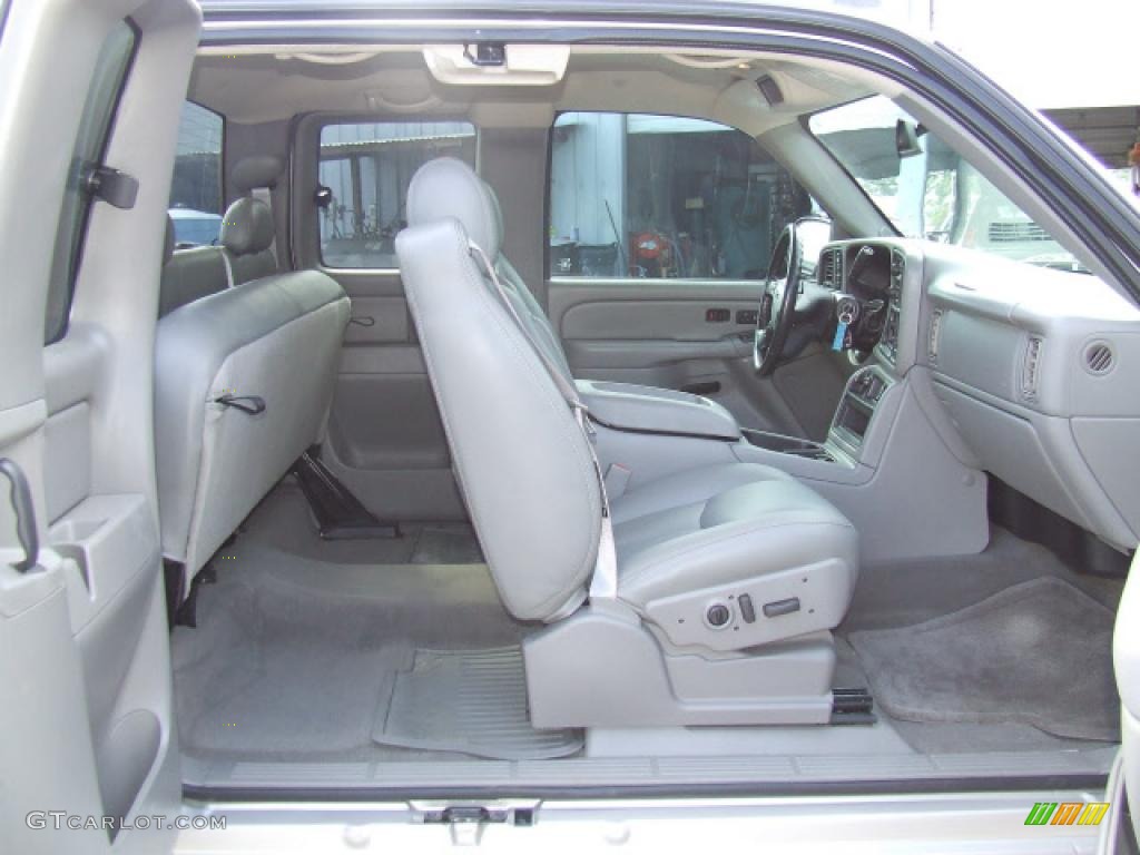 2006 Sierra 1500 SLT Extended Cab 4x4 - Silver Birch Metallic / Pewter photo #5