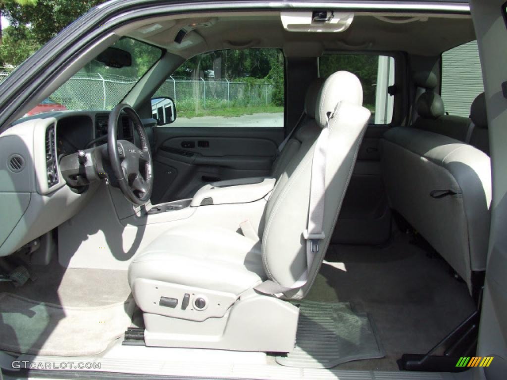 2006 Sierra 1500 SLT Extended Cab 4x4 - Silver Birch Metallic / Pewter photo #7