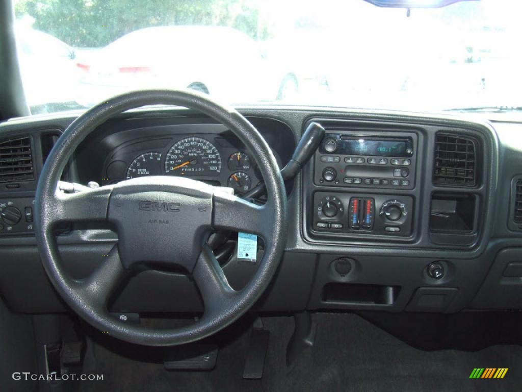 2006 Sierra 1500 SL Crew Cab - Silver Birch Metallic / Pewter photo #7