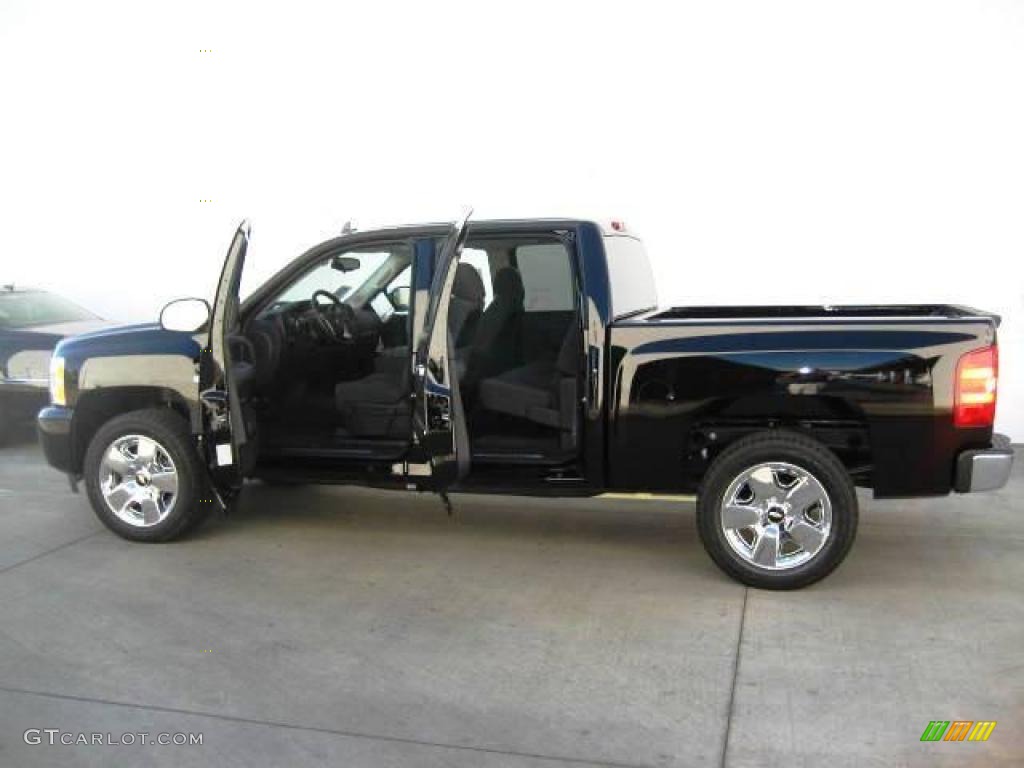 2009 Silverado 1500 LT Crew Cab - Black / Ebony photo #12