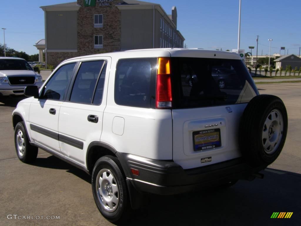 2001 CR-V LX - Taffeta White / Dark Gray photo #3