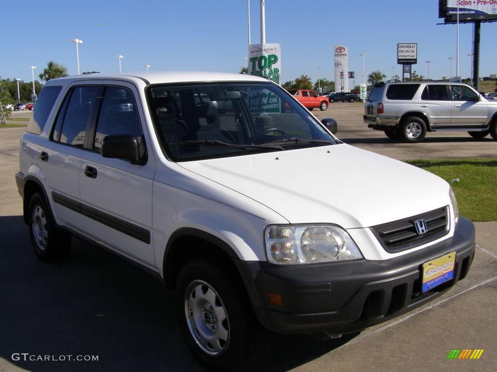 2001 CR-V LX - Taffeta White / Dark Gray photo #7