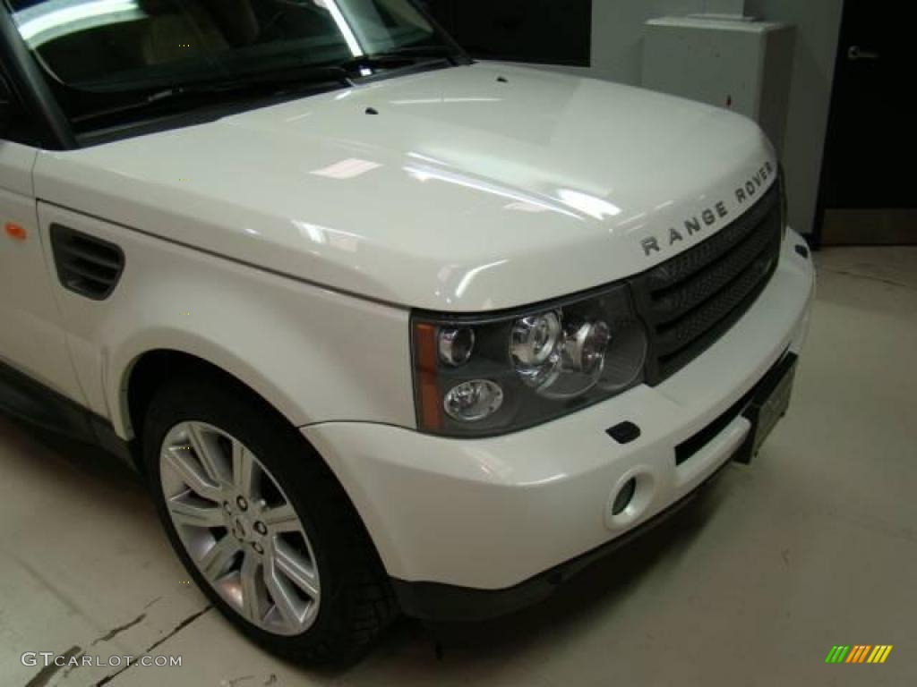 2007 Range Rover Sport HSE - Chawton White / Ivory photo #5