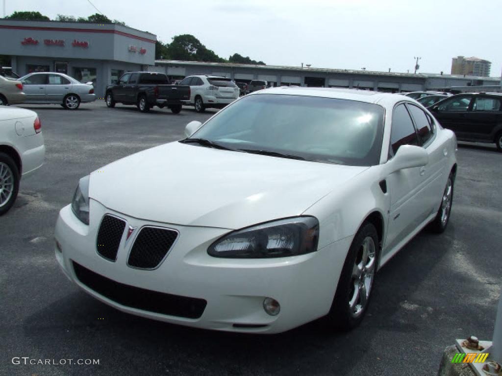 Ivory White Pontiac Grand Prix