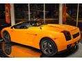 2008 Arancio Borealis (Orange) Lamborghini Gallardo Spyder  photo #7