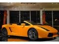 2008 Arancio Borealis (Orange) Lamborghini Gallardo Spyder  photo #9