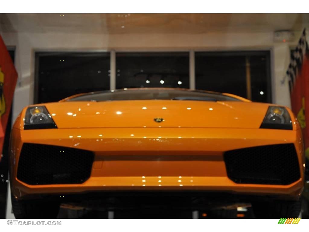 2008 Gallardo Spyder - Arancio Borealis (Orange) / Nero Perseus photo #18