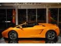 2008 Arancio Borealis (Orange) Lamborghini Gallardo Spyder  photo #20