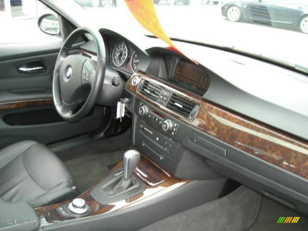 2007 3 Series 335i Sedan - Titanium Silver Metallic / Black photo #8