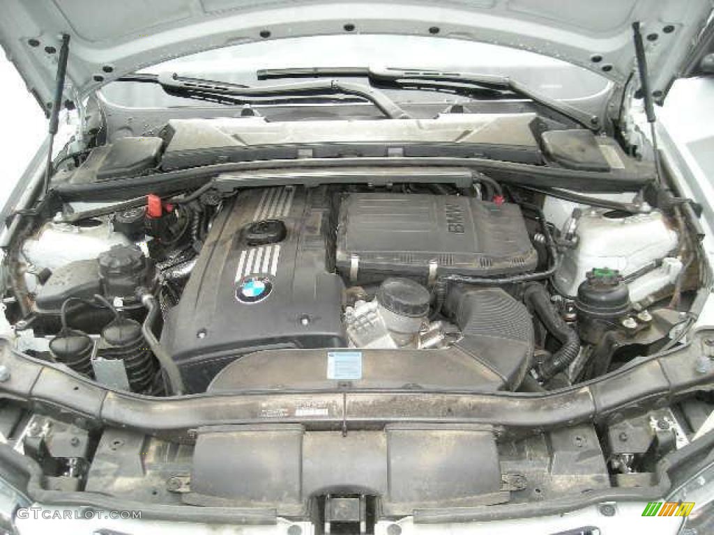 2007 3 Series 335i Sedan - Titanium Silver Metallic / Black photo #13