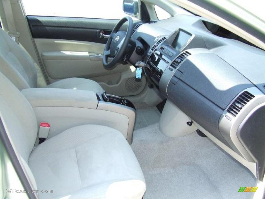 2006 Prius Hybrid - Silver Pine Mica / Beige photo #4