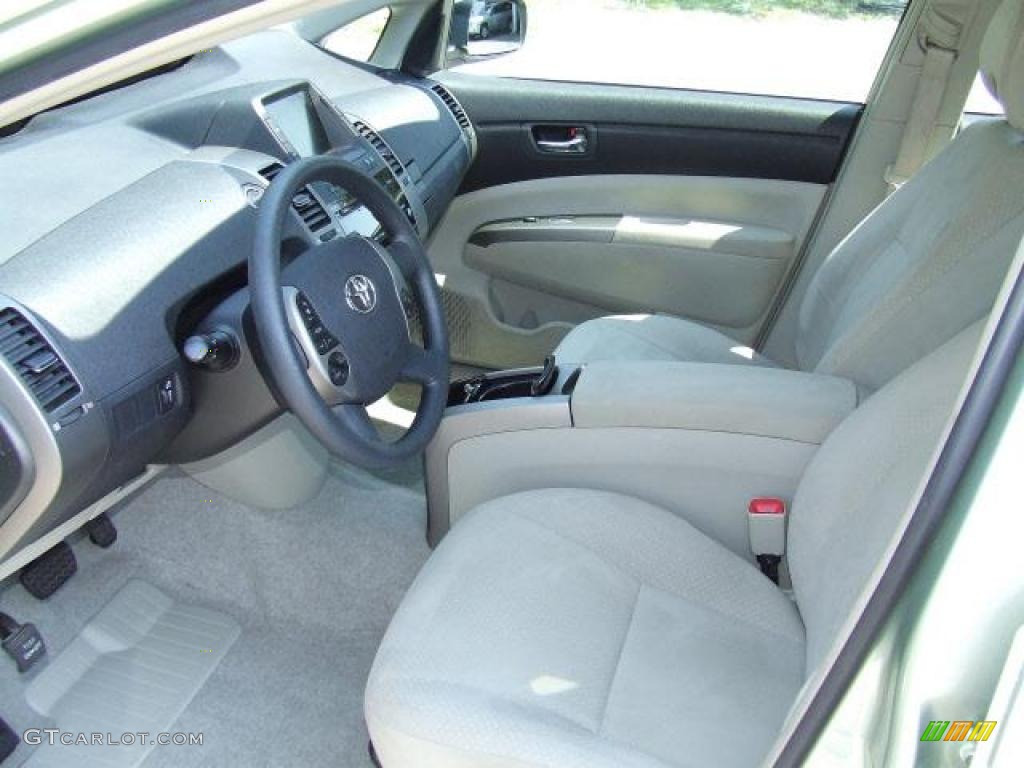 2006 Prius Hybrid - Silver Pine Mica / Beige photo #8