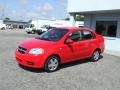 Victory Red - Aveo LS Sedan Photo No. 1
