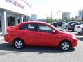 2007 Victory Red Chevrolet Aveo LS Sedan  photo #3