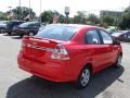 Victory Red - Aveo LS Sedan Photo No. 5