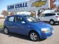 2007 Bright Blue Chevrolet Aveo 5 LS Hatchback  photo #1