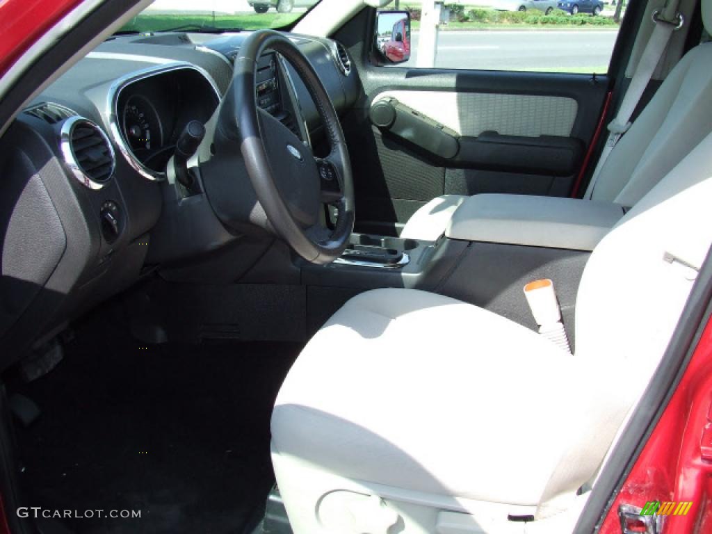 2008 Explorer XLT - Redfire Metallic / Black/Stone photo #2