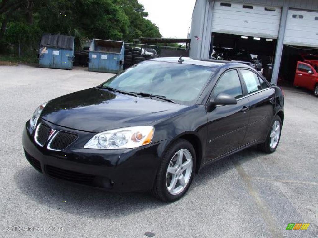 2009 G6 GT Sedan - Carbon Black Metallic / Ebony photo #1