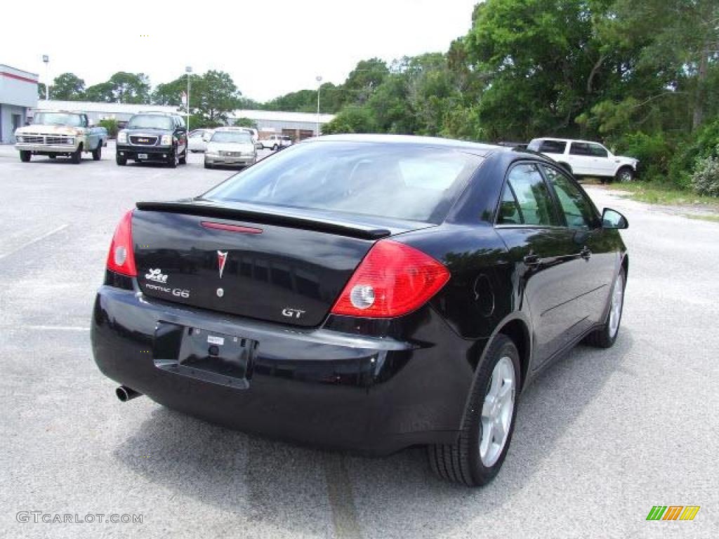 2009 G6 GT Sedan - Carbon Black Metallic / Ebony photo #2