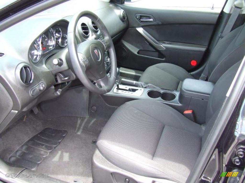 2009 G6 GT Sedan - Carbon Black Metallic / Ebony photo #4