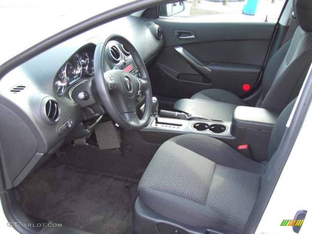 2009 G6 V6 Sedan - Summit White / Ebony photo #2