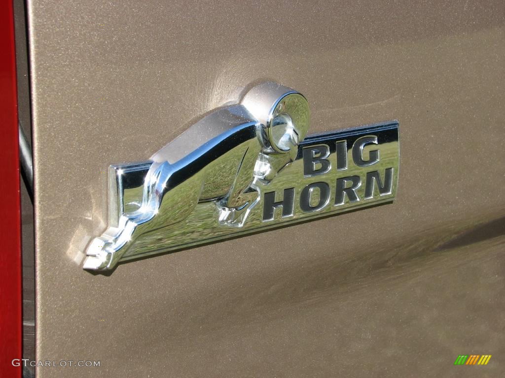 2009 Ram 1500 Big Horn Edition Crew Cab 4x4 - Austin Tan Pearl / Light Pebble Beige/Bark Brown photo #8