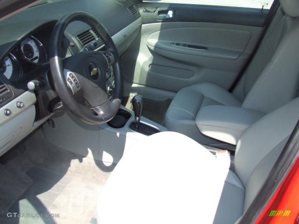 2008 Cobalt LT Sedan - Victory Red / Gray photo #4