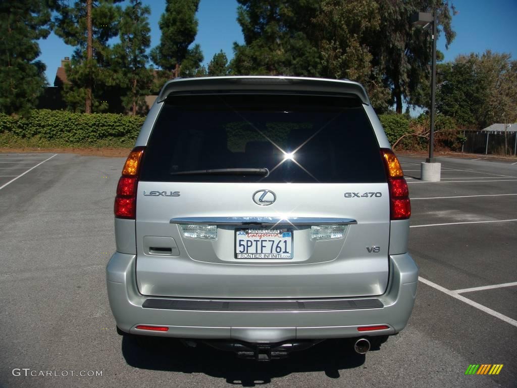 2005 GX 470 - Silver Pine Metallic / Dark Gray photo #3