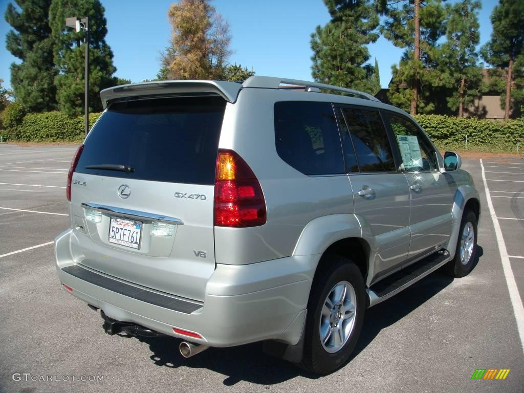 2005 GX 470 - Silver Pine Metallic / Dark Gray photo #4