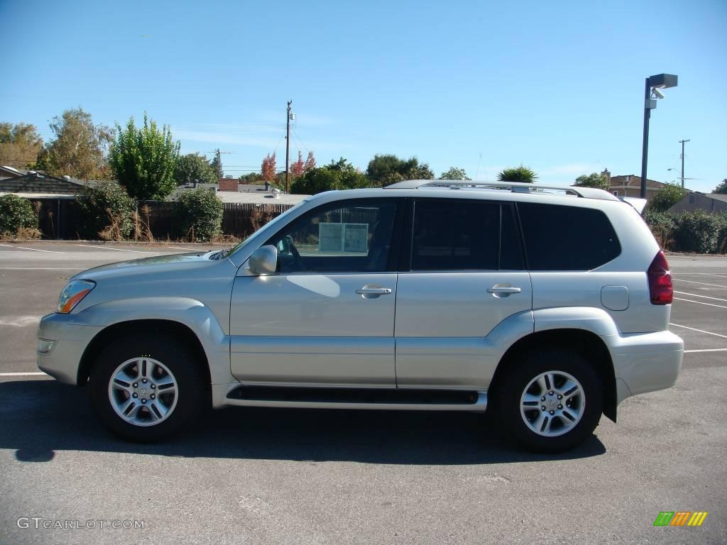 2005 GX 470 - Silver Pine Metallic / Dark Gray photo #7
