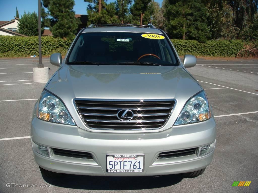 2005 GX 470 - Silver Pine Metallic / Dark Gray photo #8