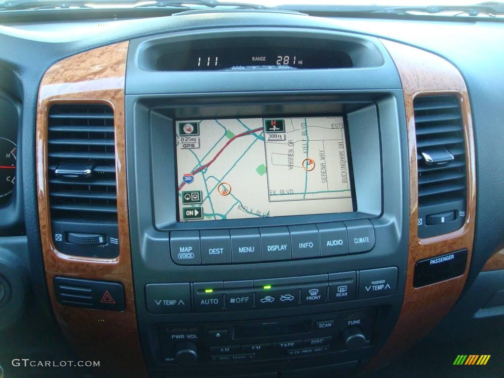 2005 GX 470 - Silver Pine Metallic / Dark Gray photo #10