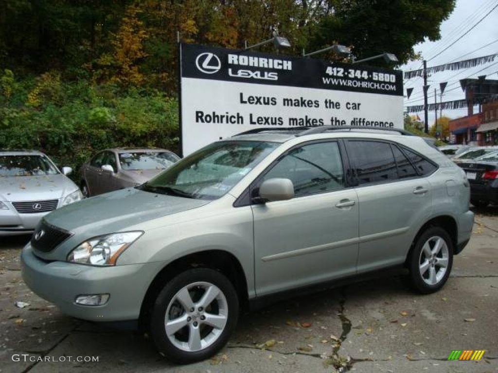 2007 RX 350 AWD - Bamboo Green Pearl / Ivory photo #1