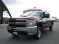 Deep Ruby Metallic - Silverado 2500HD LT Z71 Crew Cab 4x4 Photo No. 2