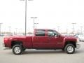 2008 Deep Ruby Metallic Chevrolet Silverado 2500HD LT Z71 Crew Cab 4x4  photo #4