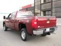 2008 Deep Ruby Metallic Chevrolet Silverado 2500HD LT Z71 Crew Cab 4x4  photo #6