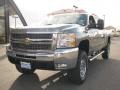 2008 Graystone Metallic Chevrolet Silverado 2500HD LT Crew Cab 4x4  photo #2