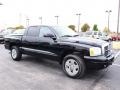 2006 Black Dodge Dakota SLT Quad Cab  photo #2