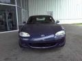 2001 Midnight Blue Mica Mazda MX-5 Miata Roadster  photo #2