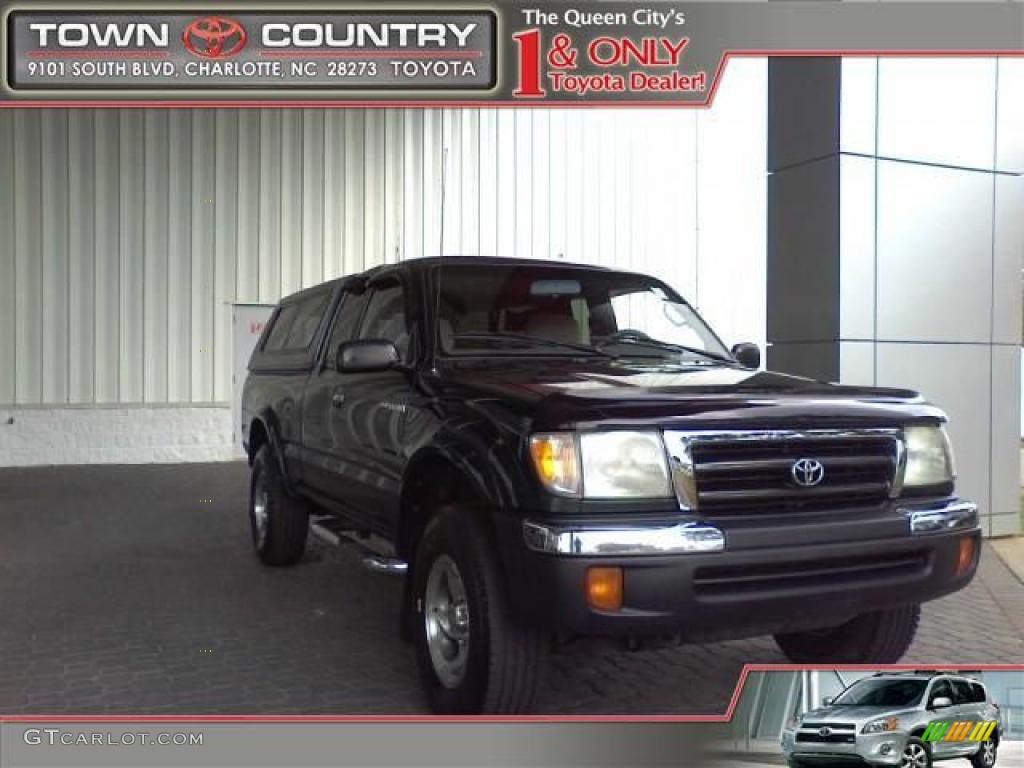 1999 Tacoma Prerunner V6 Extended Cab - Imperial Jade Mica / Gray photo #1