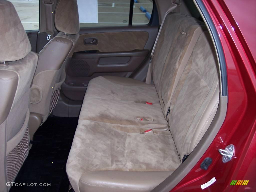 2003 CR-V EX 4WD - Chianti Red Pearl / Saddle photo #21