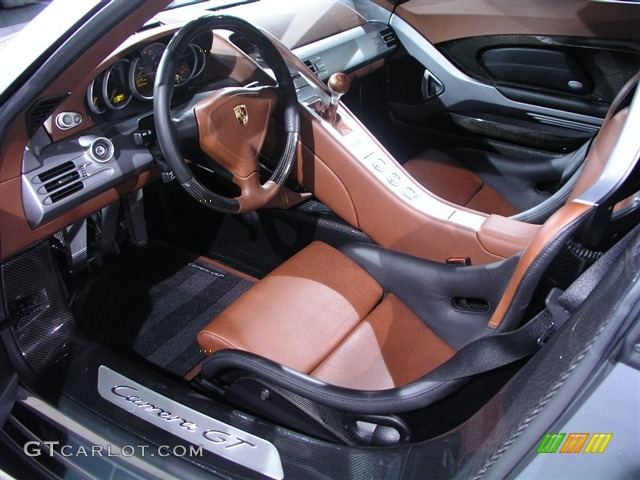 Ascot Brown Interior 2005 Porsche Carrera Gt Standard