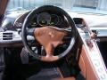 2005 Porsche Carrera GT Ascot Brown Interior Steering Wheel Photo
