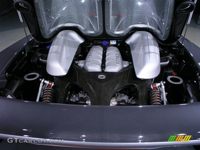2005 Porsche Carrera GT Standard Carrera GT Model 5.7 Liter DOHC 40-Valve Variocam V10 Engine Photo #204341