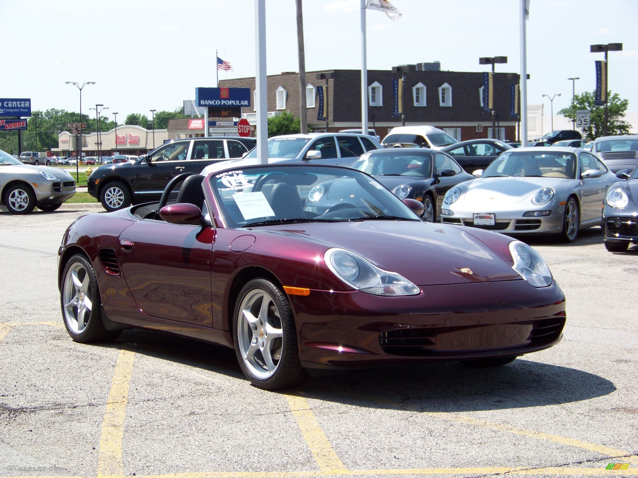 2004 Boxster  - Arena Red Metallic / Black photo #3