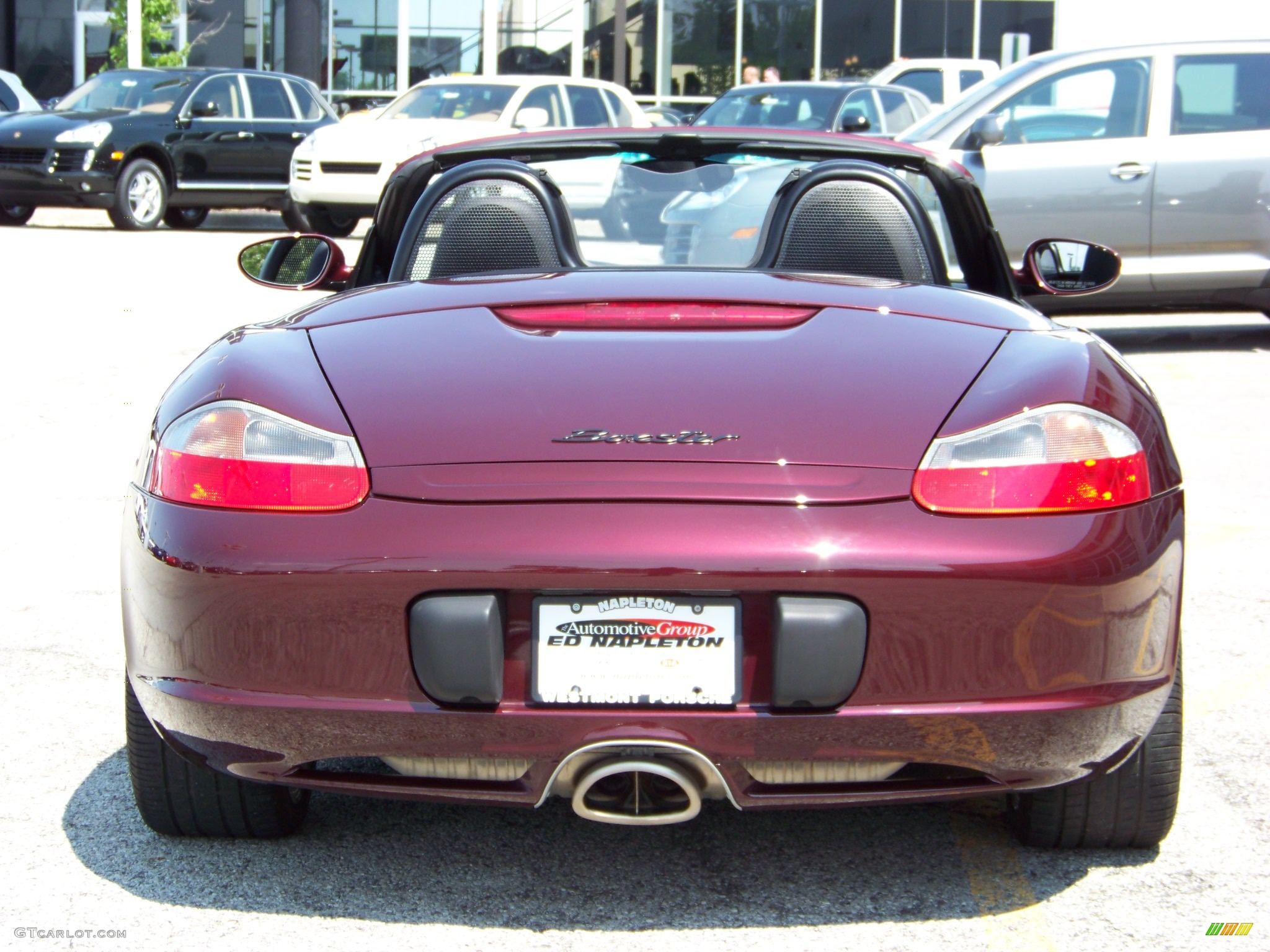 2004 Boxster  - Arena Red Metallic / Black photo #6