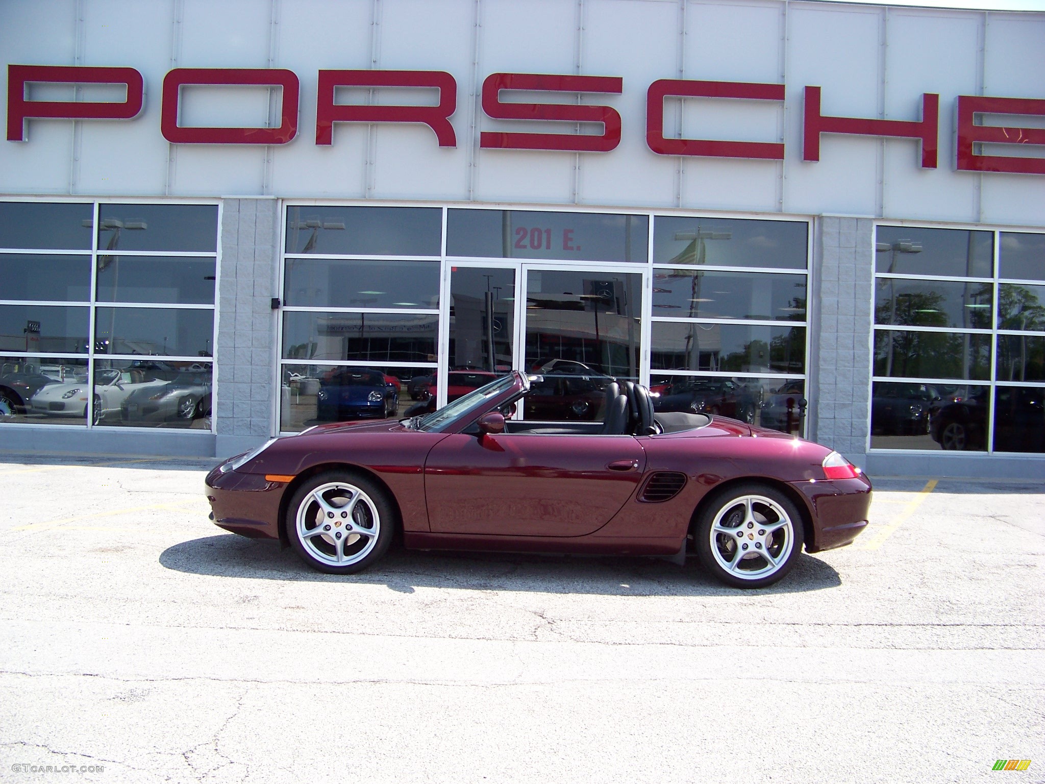 2004 Boxster  - Arena Red Metallic / Black photo #8